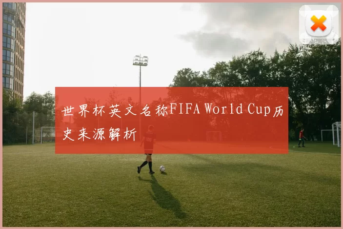 世界杯英文名称FIFA World Cup历史来源解析