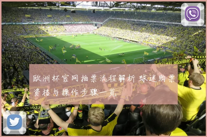 欧洲杯官网抽票流程解析 球迷购票资格与操作步骤一览