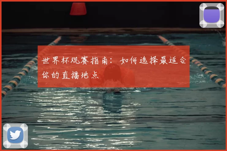 世界杯观赛指南：如何选择最适合你的直播地点