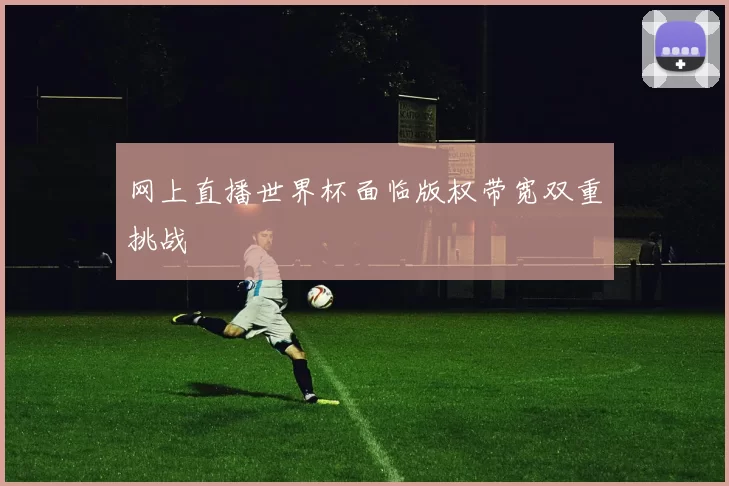 网上直播世界杯面临版权带宽双重挑战
